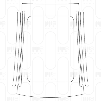 PPF prédécoupé Porsche Macan Electric GTS 2026