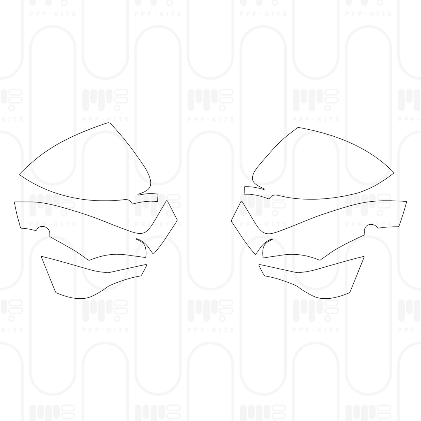 PPF prédécoupé Porsche Macan Electric GTS 2026