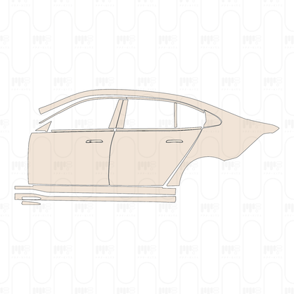 PPF prédécoupé BMW 5 Series Sedan Extended Wheelbase M Sport 2026