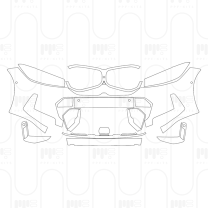 PPF prédécoupé BMW 3 Series Touring M Sport 2026