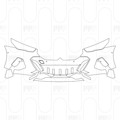 PPF prédécoupé BMW 5 Series Sedan Standard Wheelbase M Sport 2026