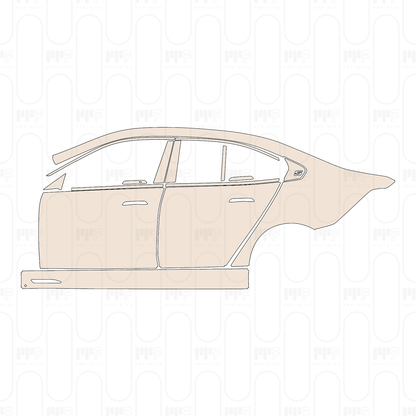 PPF prédécoupé BMW 5 Series Sedan Standard Wheelbase M Sport 2026