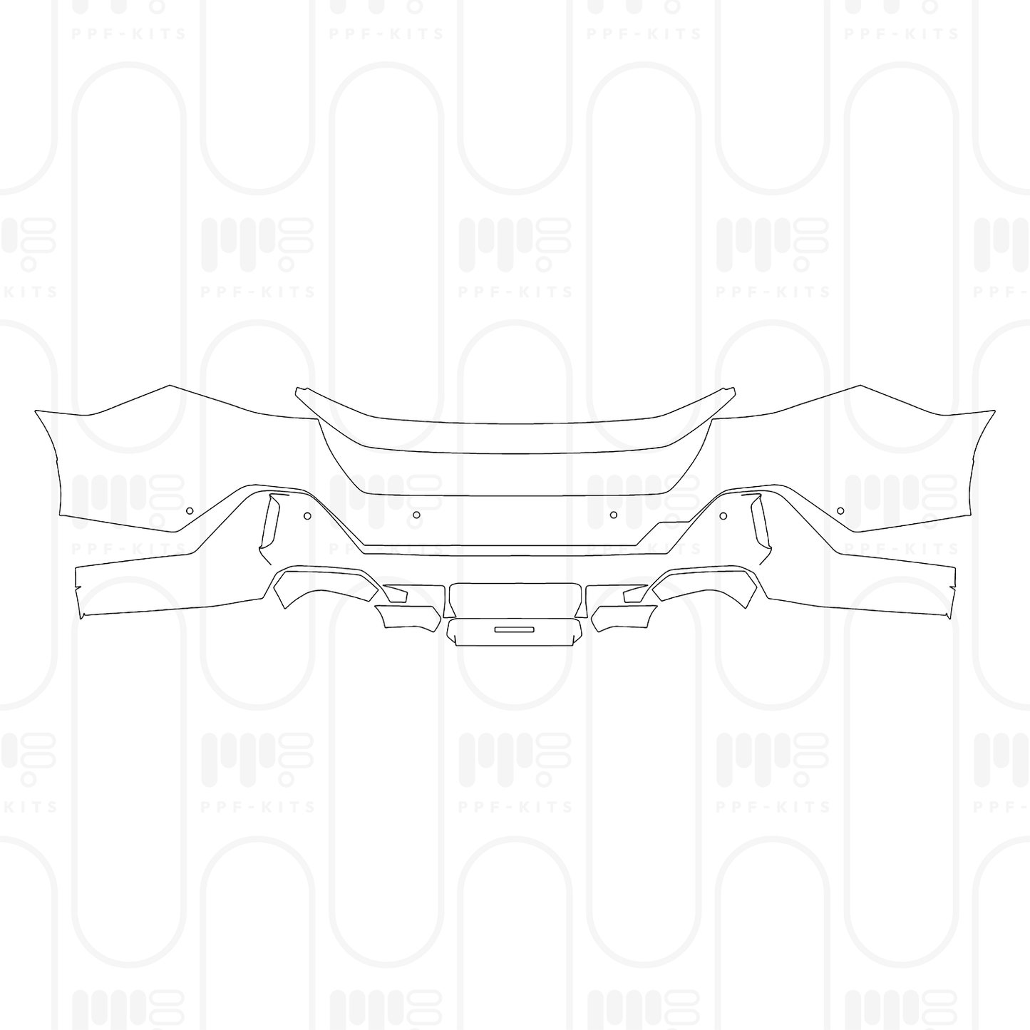 PPF prédécoupé BMW 5 Series Sedan Standard Wheelbase M Sport 2026
