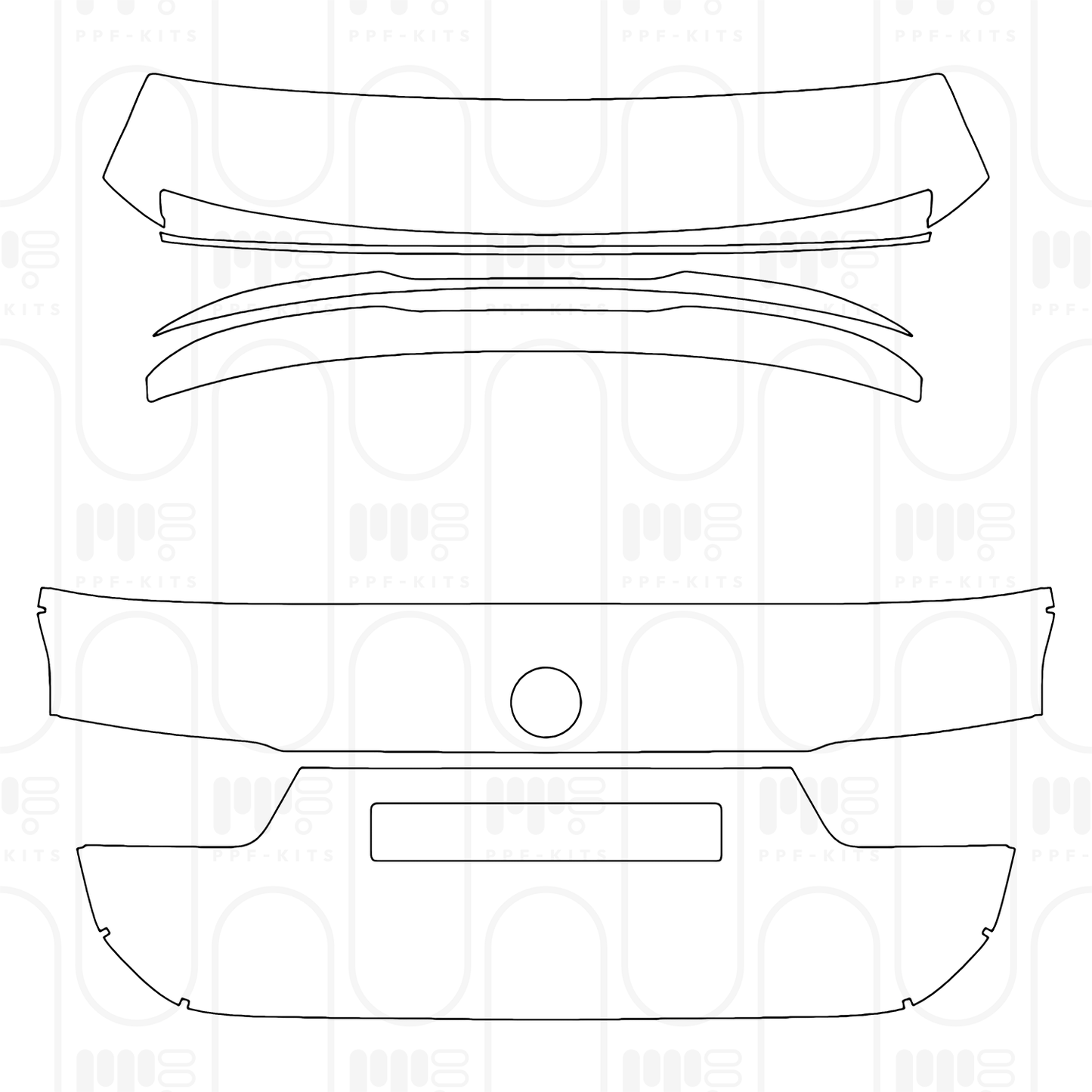 PPF prédécoupé BMW 3 Series Touring M3 CS 2026