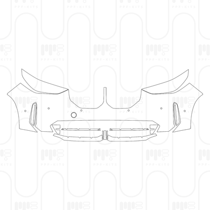 PPF prédécoupé BMW X3 Standard Wheelbase xLine 2026