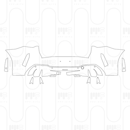 PPF prédécoupé BMW X3 Standard Wheelbase M Sport 2026