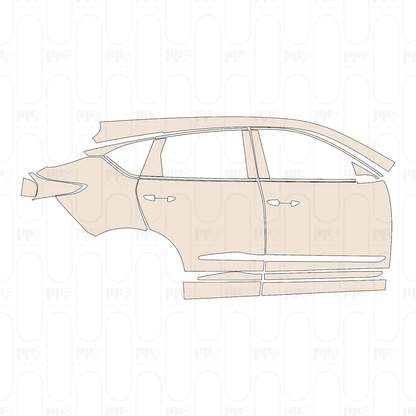 PPF prédécoupé Acura RDX 2022