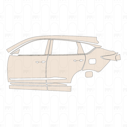 PPF prédécoupé Acura RDX 2022