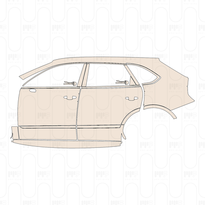 PPF prédécoupé Bentley Bentayga Standard Wheelbase Speed 2022