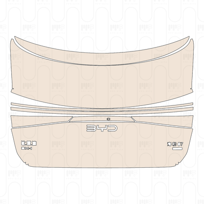 PPF prédécoupé BYD Seal 07 DM-i 2025