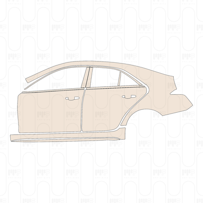 PPF prédécoupé Cadillac CT4 Sport 2022