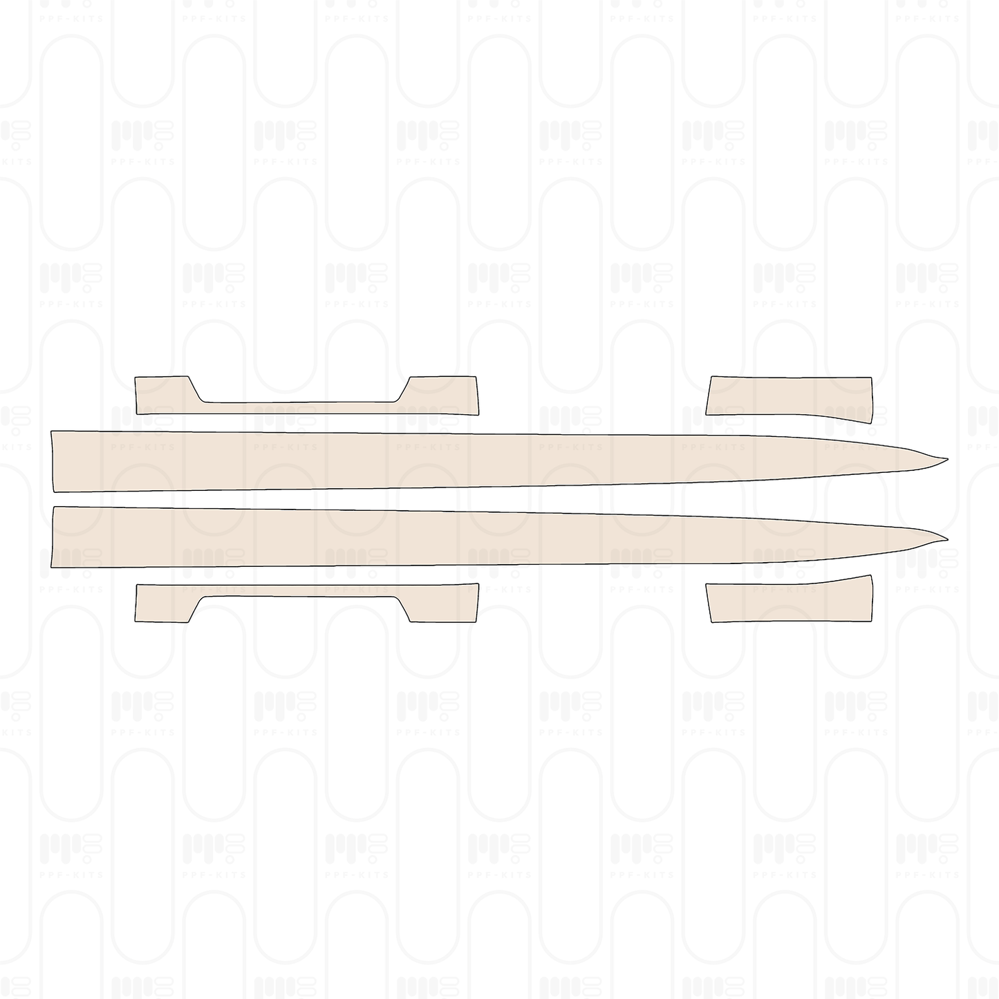 PPF prédécoupé Cadillac CT5 (CN) Luxury 2025