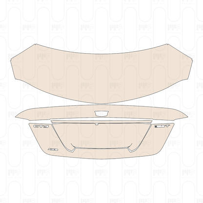 PPF prédécoupé Cadillac CT5 (CN) Luxury 2025