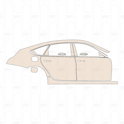 PPF prédécoupé Cadillac CT6 2023