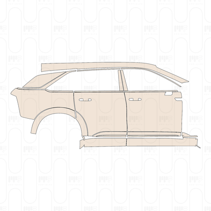 PPF prédécoupé Cadillac Escalade IQ Luxury 2025