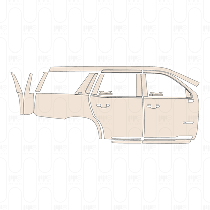 PPF prédécoupé Cadillac Escalade-V Standard Wheelbase 2023