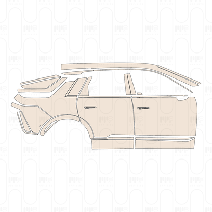 PPF prédécoupé Cadillac LYRIQ 2023