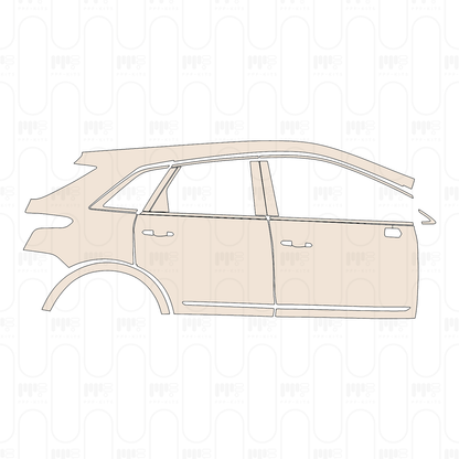 PPF prédécoupé Cadillac XT5 (US) 2022
