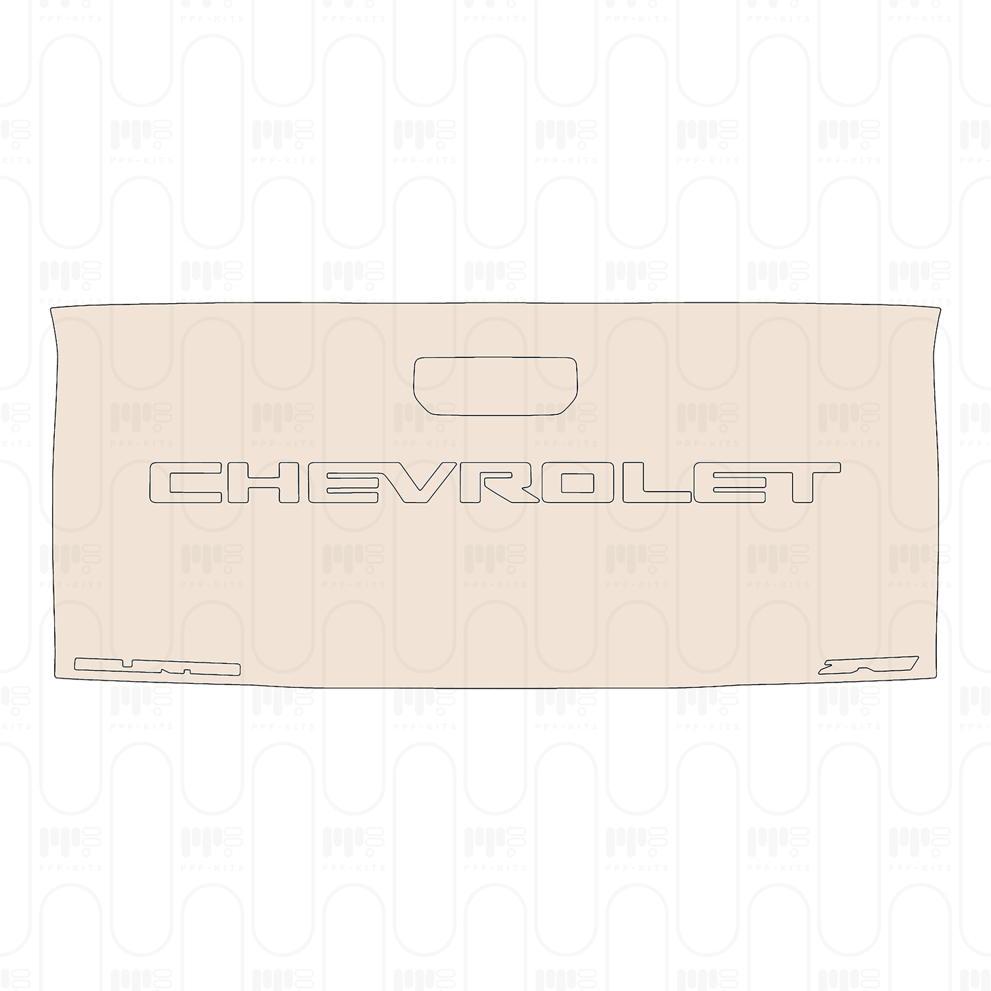 PPF prédécoupé Chevrolet Colorado Crew Cab ZR2 2023
