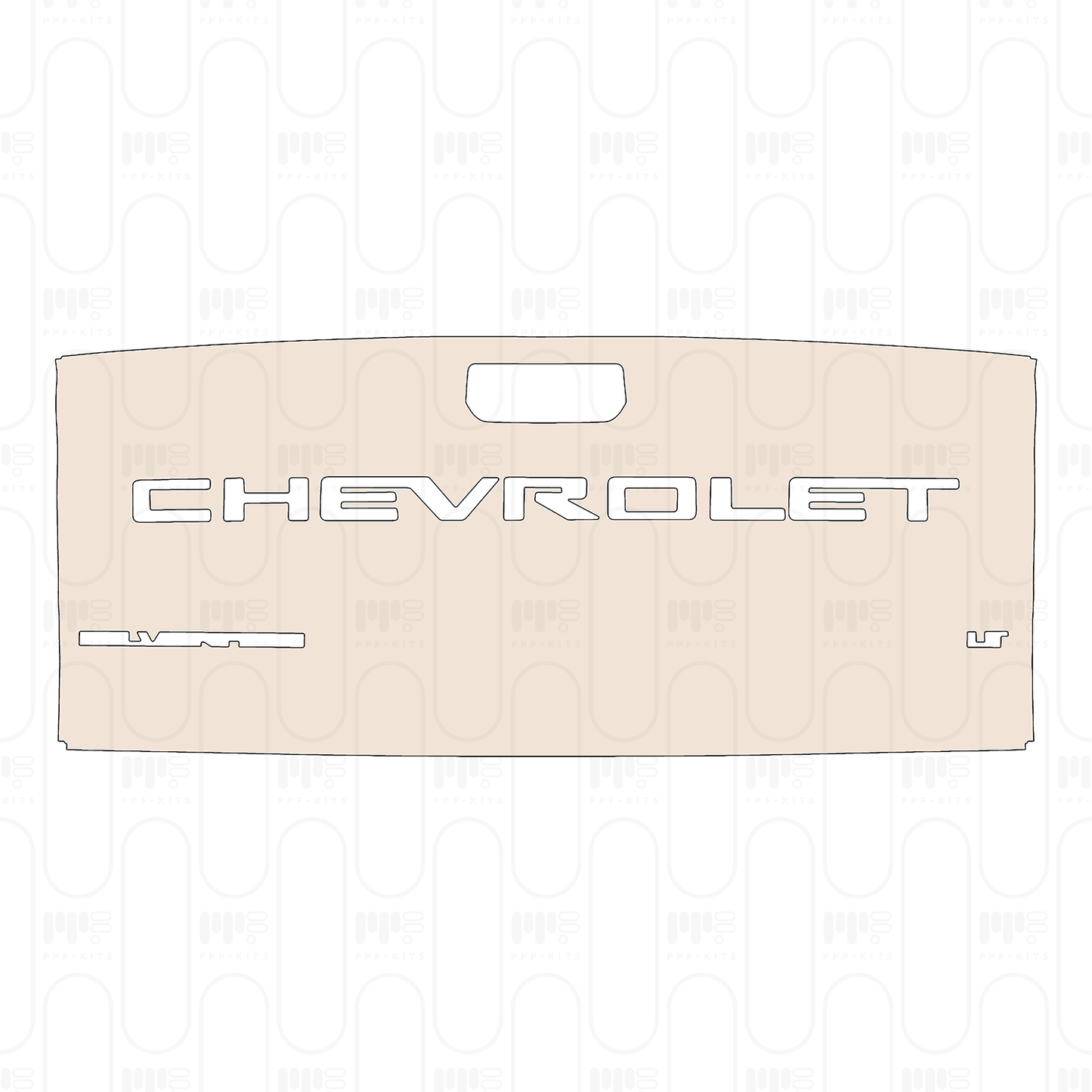 PPF prédécoupé Chevrolet Silverado 1500 LT 2022