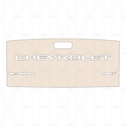 PPF prédécoupé Chevrolet Silverado 1500 RST 2022