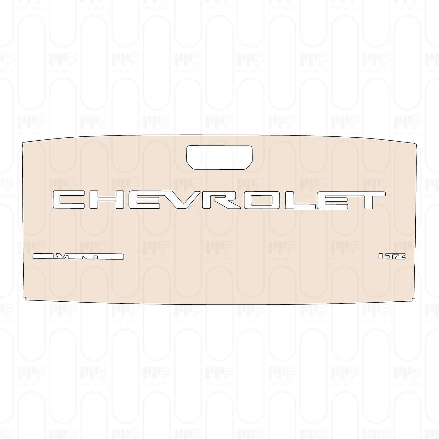 PPF prédécoupé Chevrolet Silverado 1500 LTZ 2022