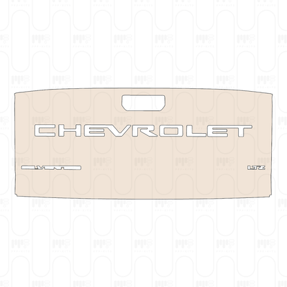 PPF prédécoupé Chevrolet Silverado 1500 LTZ 2022