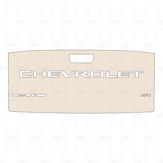 PPF prédécoupé Chevrolet Silverado 1500 LTZ 2022