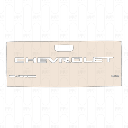 PPF prédécoupé Chevrolet Silverado HD 2500 HD LTZ 2022