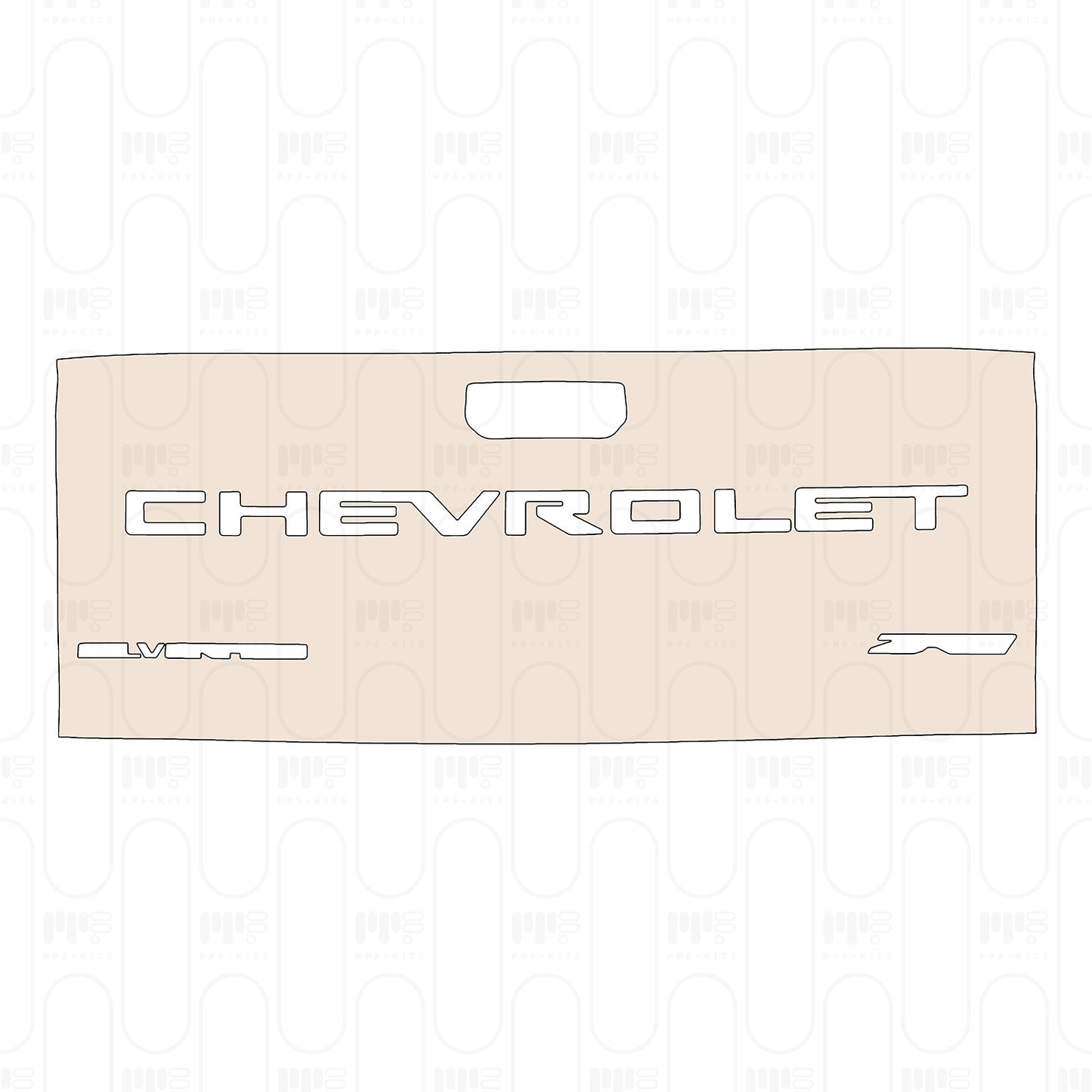 PPF prédécoupé Chevrolet Silverado HD 2500 HD ZR2 2024