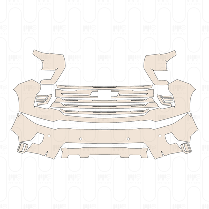 PPF prédécoupé Chevrolet Silverado HD 2500 HD High Country 2024
