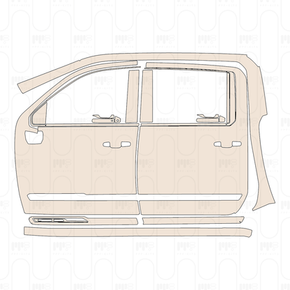 PPF prédécoupé Chevrolet Silverado HD 2500 HD High Country 2024
