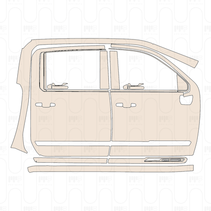 PPF prédécoupé Chevrolet Silverado HD 2500 HD High Country 2024