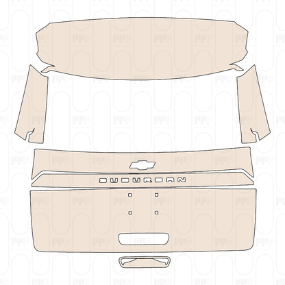 PPF prédécoupé Chevrolet Suburban Premier 2025