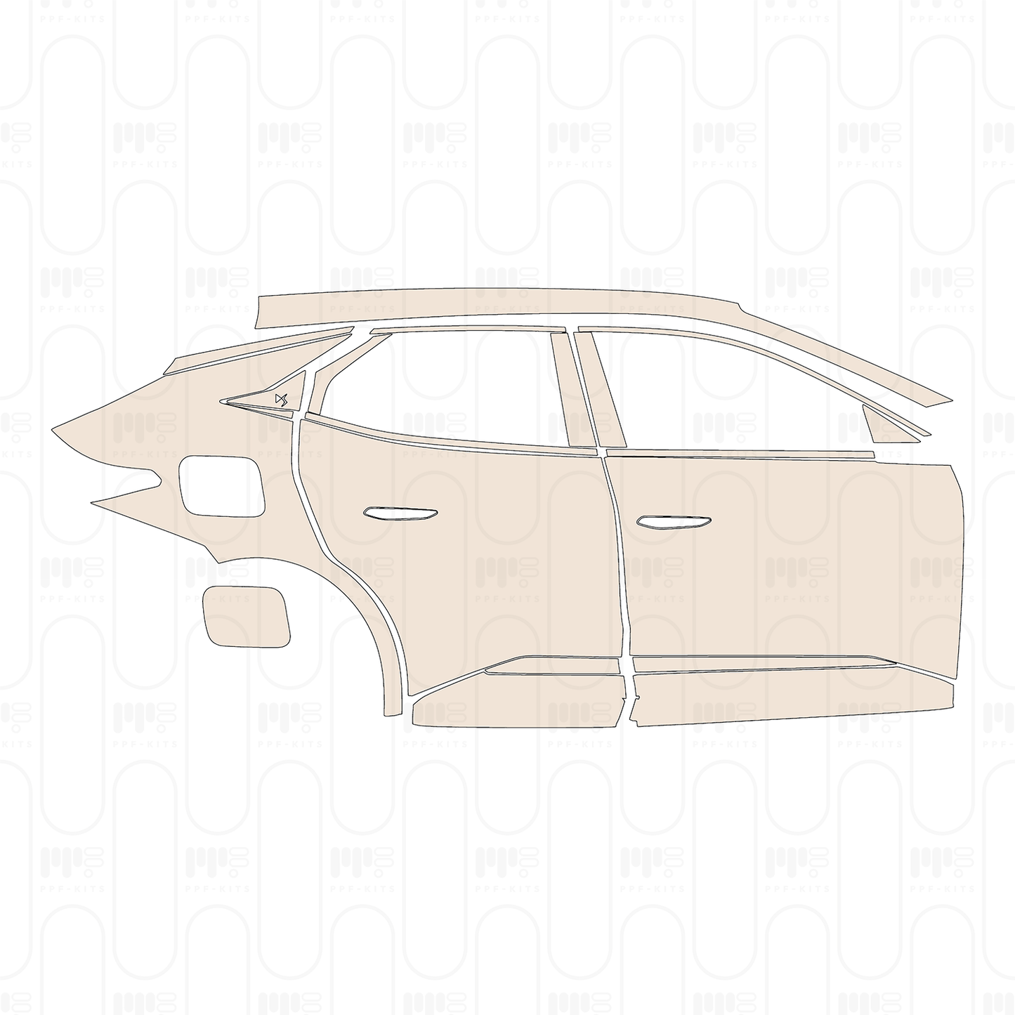 PPF prédécoupé DS Automobiles DS 4 2022