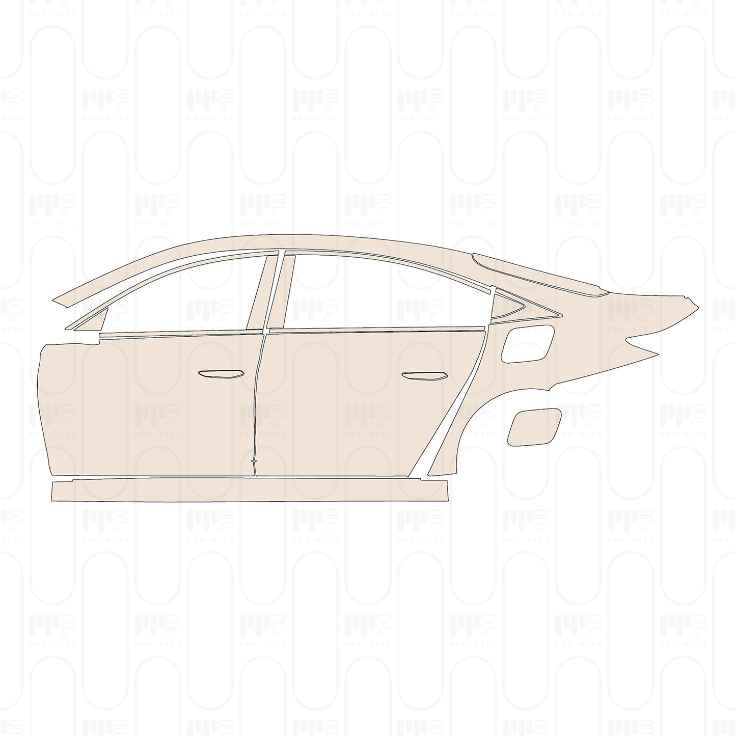 PPF prédécoupé DS Automobiles DS 9 2022