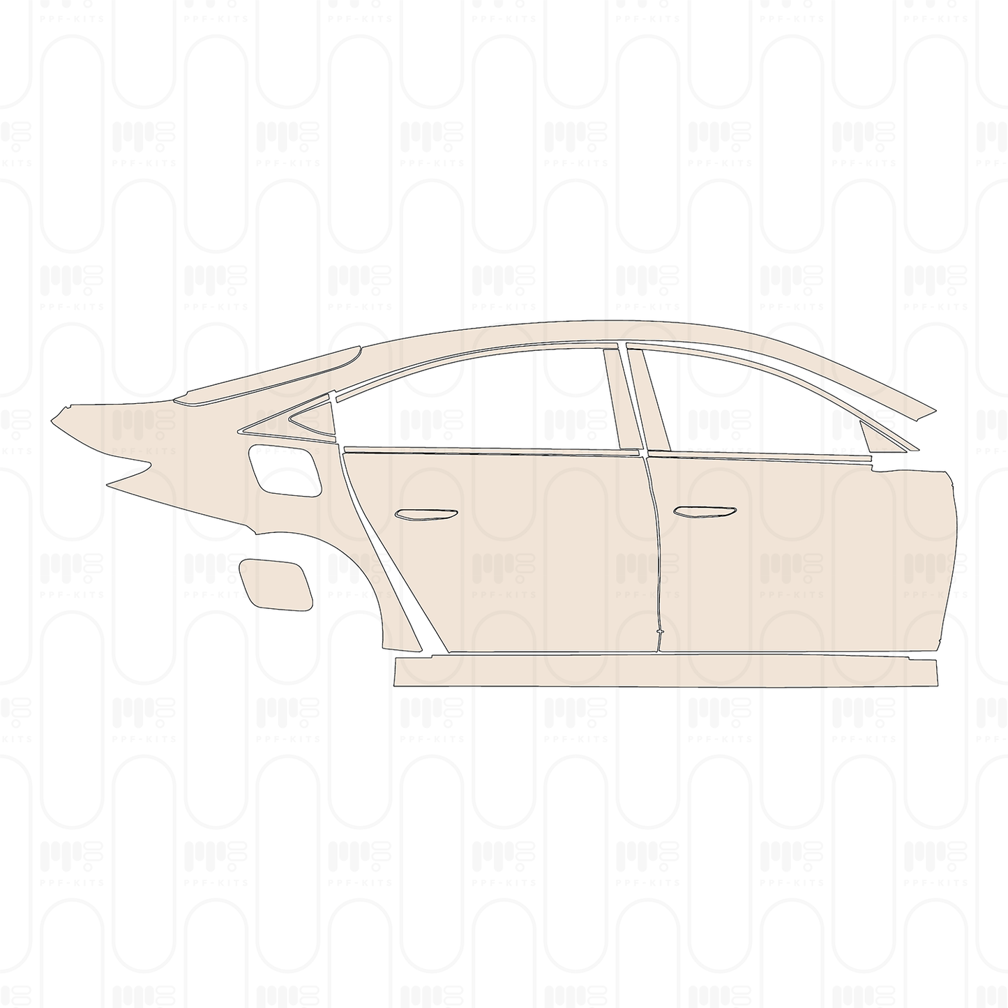 PPF prédécoupé DS Automobiles DS 9 2022