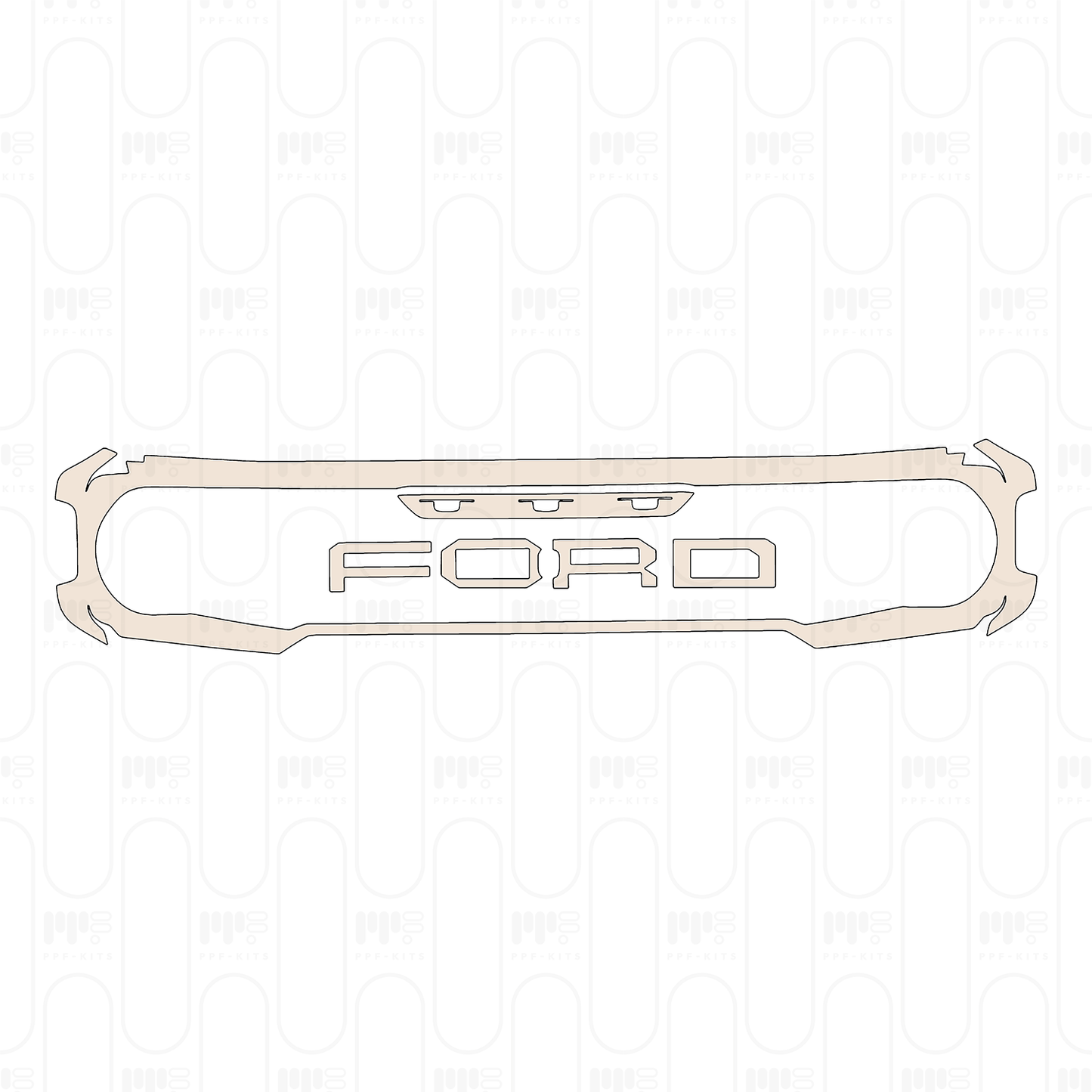 PPF prédécoupé Ford Bronco 4 Door Raptor 2022