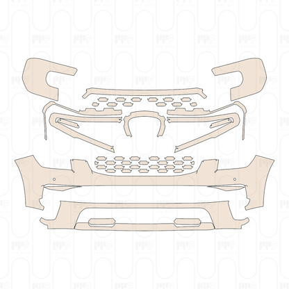 PPF prédécoupé Ford Everest Sport 2023