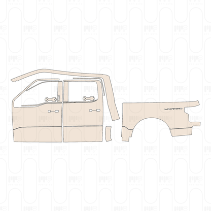 PPF prédécoupé Ford F-150 Lightning Pro 2022