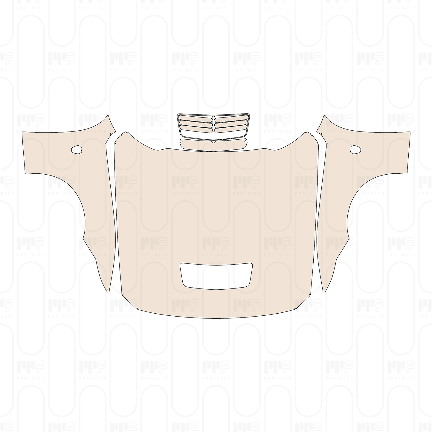 PPF prédécoupé Ford Mustang Fastback Dark Horse 2024