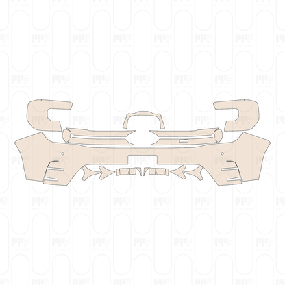 PPF prédécoupé Ford Ranger (EU) MS-RT Double Cab 2025