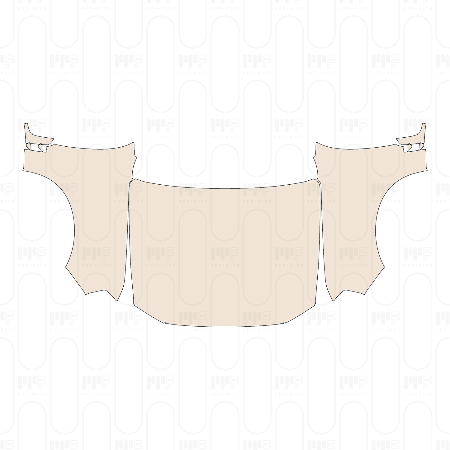 PPF prédécoupé Ford Ranger (EU) MS-RT Double Cab 2025