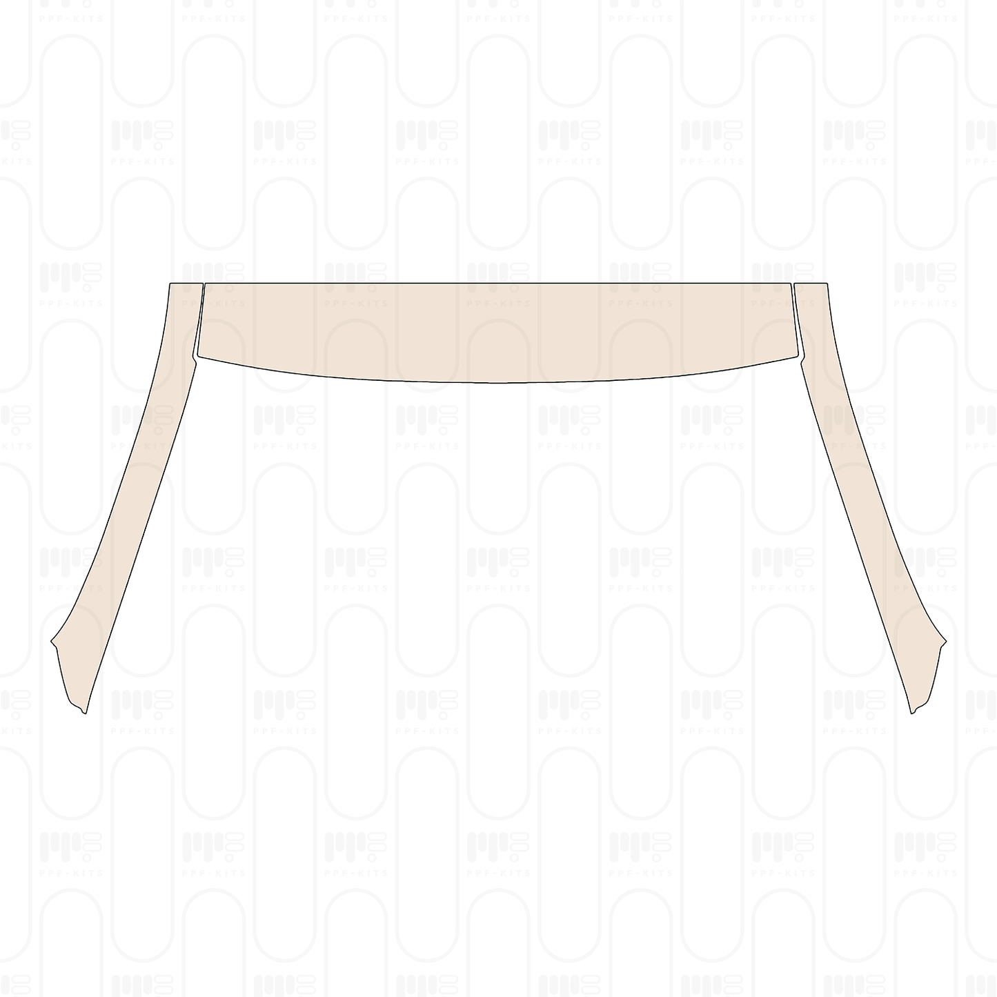 PPF prédécoupé Ford Ranger (EU) MS-RT Double Cab 2025