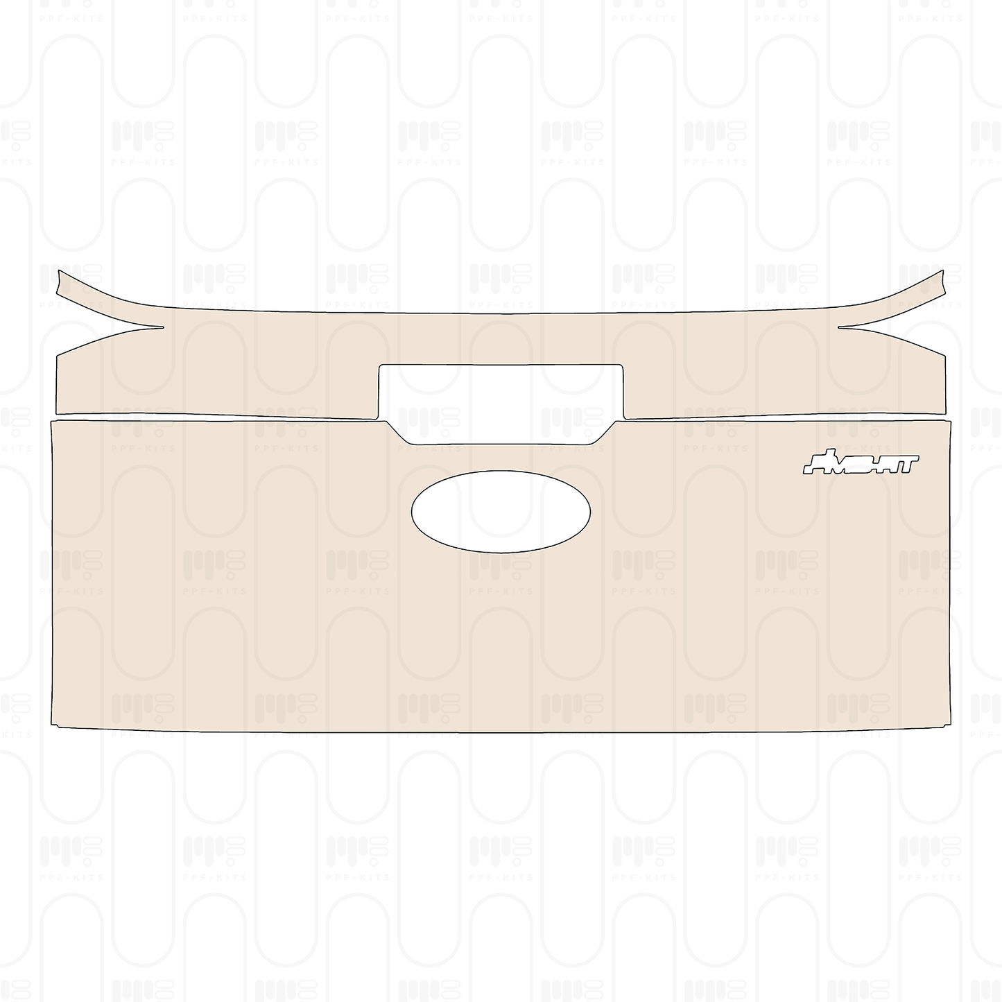 PPF prédécoupé Ford Ranger (EU) MS-RT Double Cab 2025