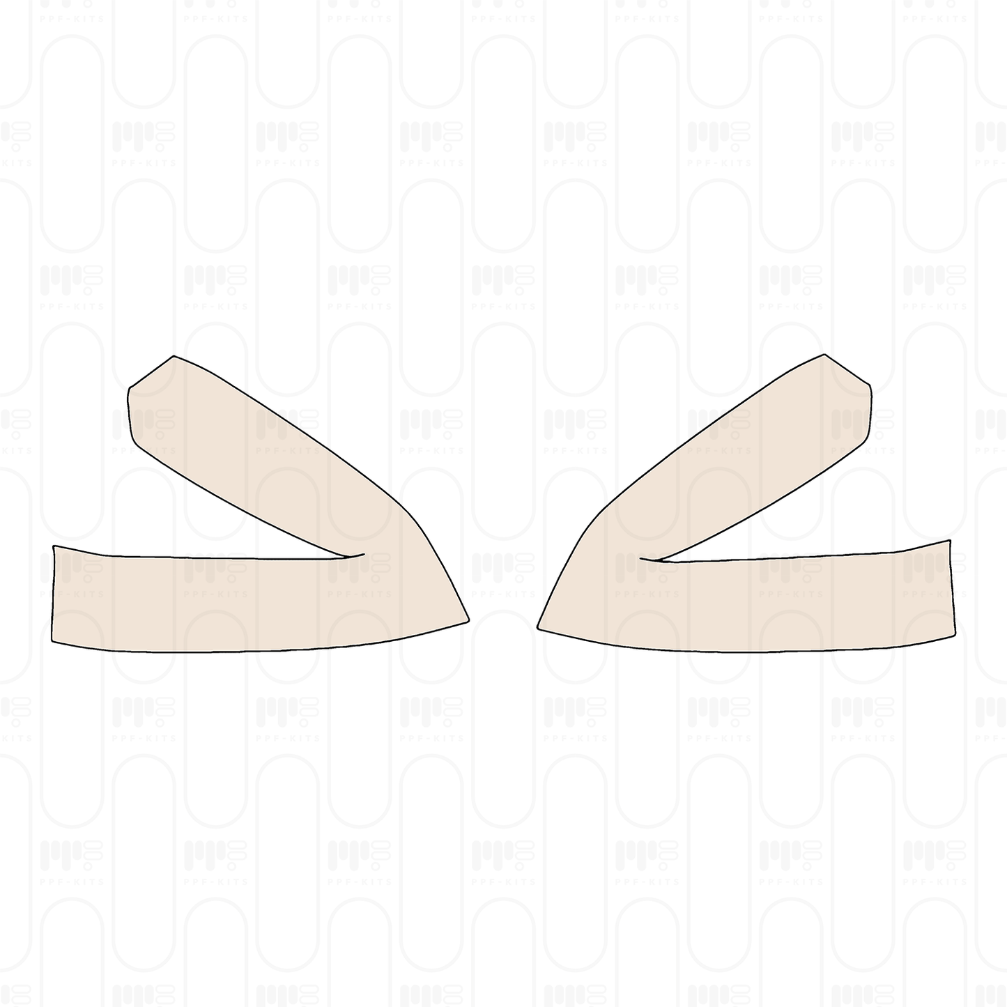 PPF prédécoupé Ford Ranger (EU) MS-RT Double Cab 2025