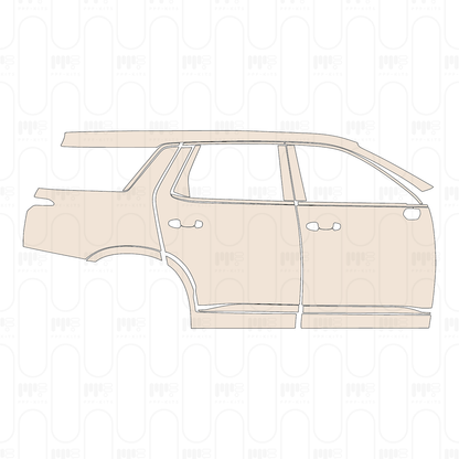 PPF prédécoupé Hyundai Palisade XRT 2023