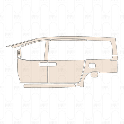 PPF prédécoupé Hyundai Staria Base 2022