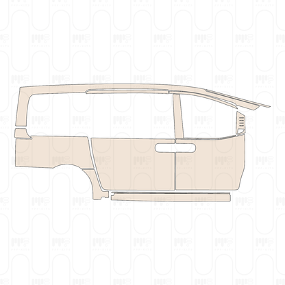PPF prédécoupé Hyundai Staria Base 2022