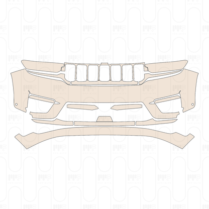 PPF prédécoupé JEEP Grand Cherokee Grand Cherokee (2-row) Summit 2022